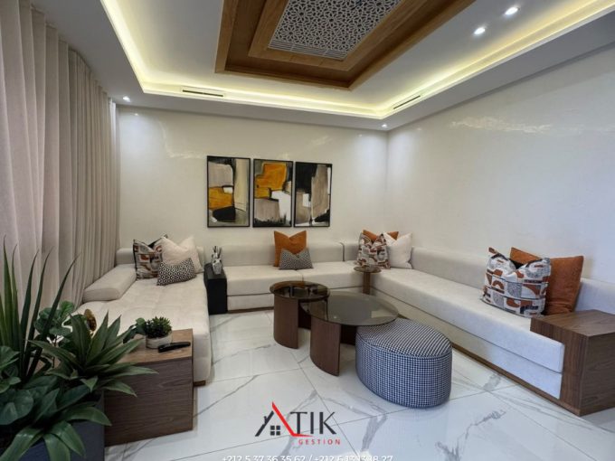 Appartement luxueux meublé à louer au centre ville