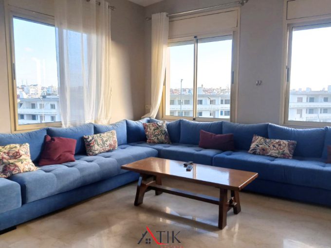Appartement meublé à louer au kenz Mehdia